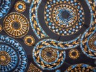 African Print Umbrella Dress Or Top Blue Aztec Summer Ethnic Tribal Ud2
