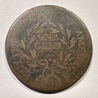 1795 Liberty Cap Large Cent Plain Edge S-76b Nice Example Sharp Details Dings