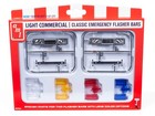 Amt Light Commercial Classic Emergency Flasher Bars Parts Pack 1 25 Amtpp032