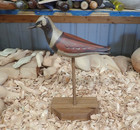 Dave Rhodes  1933-2019  Ruddy Turnstone Shore Bird Decoy