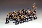 King   Country Berlin    38 Lah097 German Army Ah Infantry 23 Piece Band Set New