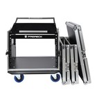 Proreck Rack Case With Slant Mixer Top  20   Depth  Plywood  8u Space
