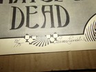 Original New Years Eve 1987-88 Grateful Dead Signed Limited Edition Poster 72 75
