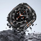 For Samsung Galaxy Watch 7 Ultra 47mm Hard Pc metal Shockproof Bumper Case Cover