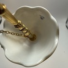Dollhouse Miniature Tiffany Floor Lamp Reutter Non Electric Brass 1 12 Scale