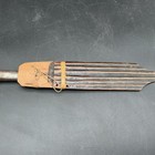 Vintage Tribal Dagger Knife 15 Inch Wood Sheath Wrapped Handle Ethnographic