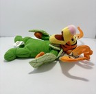 Flower Tigger Bean Bag Plush Disney Theme Park Edition 9in Corduroy Nwt