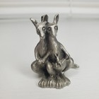Hudson Pewter Kangaroos Joey Vintage 1981 Retired   2229