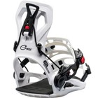 Gnu Cheeter Men s Snowboard Bindings  White  Medium My25