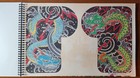 Dennis Cockell 33 Page Tattoo Flash Book Vintage Traditional Japanese Style  1
