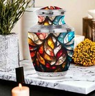 Luminous Elegance Cremation Urn For Adult Men   Women 10 Inch