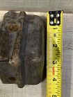 Antique Cast Iron Foot Stove Heater Tub Ornate Bathtub Feet Legs Vintage