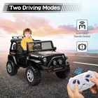 Electric 12v Kids Ride On Car Toy Truck Off Road Jeep 2 Seater W remote Control
