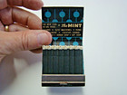Vintage The Mint Hotel   Casino Matchbook Downtown Las Vegas Nv Unused