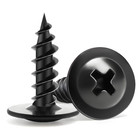 Wood Screws 1 2 Inch  160 Pcs Phillips Truss Head Black Self Tapping  8