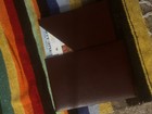 National Geographic Map Case Faux Leather Slipcase And Various Maps