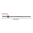 20pcs 4 Ft Sturdy Duty Metal Fence Post Steel U Post Corner Anchor Stakes Green