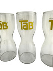 Set Of 5 Vintage Enjoy Tab Cola New Pop Hourglass Drinking Glasses Coca Cola Mug