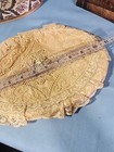 Antique Mixed Lace   Ribbonwork Rose Rosette Lingerie Hanky Holder Bride Boudoir