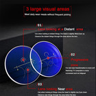 Men Tr90 Progressive Square Sunglasses Multifocus Photochromic Reading Glasses