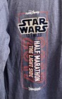 Run Disney Star Wars Half Marathon 2017 Half Zip Tech Shirt Long Sleeve Medium