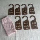 Baby Closet Dividers For Clothes Organizer - 7 Pcs Adorable Wooden Double Sided