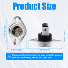 2pcs L350 Limit Switch Replacement For Rheem Furnace   Oven Thermostat Parts