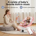 Baby Swing 3 In 1 Multifunctional Infant Rocker  Portable With Remote Control   