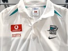 Port Adelaide Power Nike Team Afl On Field Polo Shirt 2004 Xxlarge Embroidered