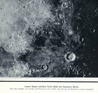 1898 Astronomy Atlas Chart Map Moon Lunar Surface Tycho   Copernicus Craters