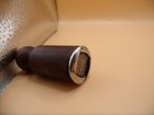 Vintage Larger Metal   Wood Deep Square Swirl Sealing Wax Seal Stamp