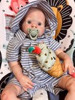 Reborn Baby Doll Willow Flower  ryan  By Donna Rubert Bountiful Baby 22 In Long