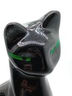 Vtg Mcm Black Cat Painted Green Eyes 1950-1970 Japan  Or Taiwan