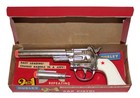 New Old Stock Mib - Unfired - Hubley 2 In 1 Cap Pistol - Free Shipping