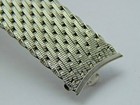 Vintage Heavy Mesh Sliding Clasp Kreisler Watch Band Stainless Steel 17 5mm 