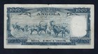 Portugal Angola 1000 Escudos 1962 P-96 Rare Date   Note Similar To P-98