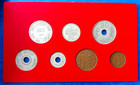 Complete Set Of Israel Palestine 1927-1946 British Mandate - Lot Of 7 Coins