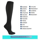 Copper Compression Socks Men Women Medical Varicose Veins Knee Sports Travel