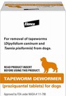 Tapeworm Dewormer  praziquantel Tablets  For Dogs  5 Count Praziquan Exp 05 28