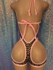 Exotic Dancewear Cut Out Booty Shorts Romper One Piece