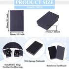 Craftdady 24pcs 3 X 2 X 1 Inch Small Gift Boxes Cardboard Black-3  X 2  X 1 