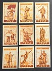 Travelstamps  Russia Matchbox Labels - Memorable Dates In History - Set Of 9