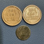 U s  Coins Lot     1912   1913 Lincoln Wheat Pennies   Silver Three Cent