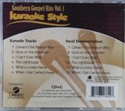 Southern Gospel Hits Volume 1 Christian Karaoke Style New Cd g Daywind 6 Songs