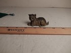 Vintage Vienna Austrian Cold Painted Bronze Geschutz Lying Cat   Bag Bergmann