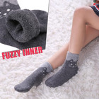 Kids Merino Wool Hiking Socks  Toddlers Boys Girls 8-12 Years 6 Pairs Cat A