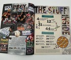 1992-93 Nba Inside Stuff Magazine Jam Session W fleer Ultra Cards Uncut Insert