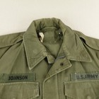 Vintage Us Army Jacket Small Coat Wind Resistant Sateen Olive Qm Shade 107 60s