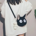 Black Cat Plush Small Bag Inspired By Ghibli Kiki   s Delivery Service Jiji