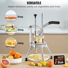 Commercial Vegetable Cutter French Fry Chopper Fruit Dicer W  4 Blades